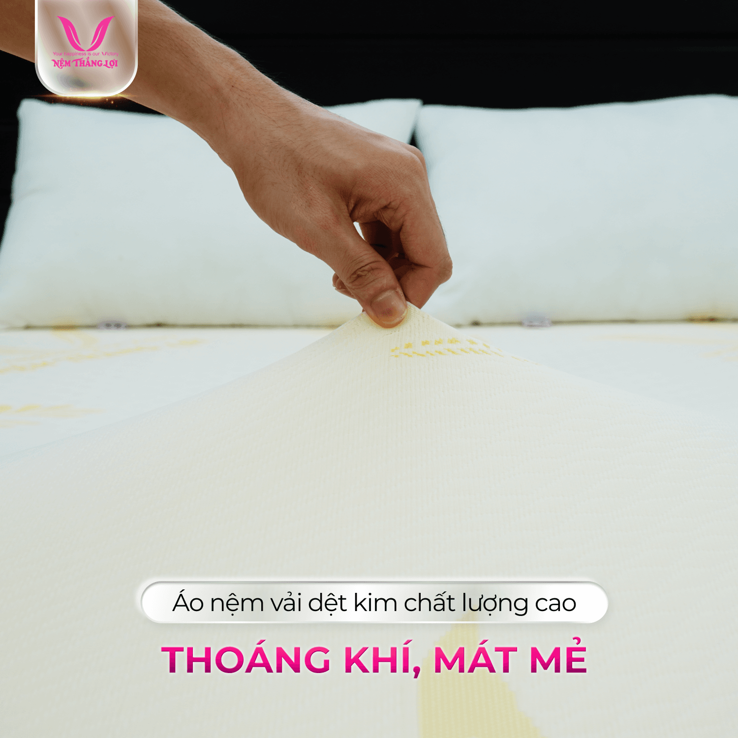 NỆM CAO SU GOLED LATEX THẮNG LỢI - Ảnh 6