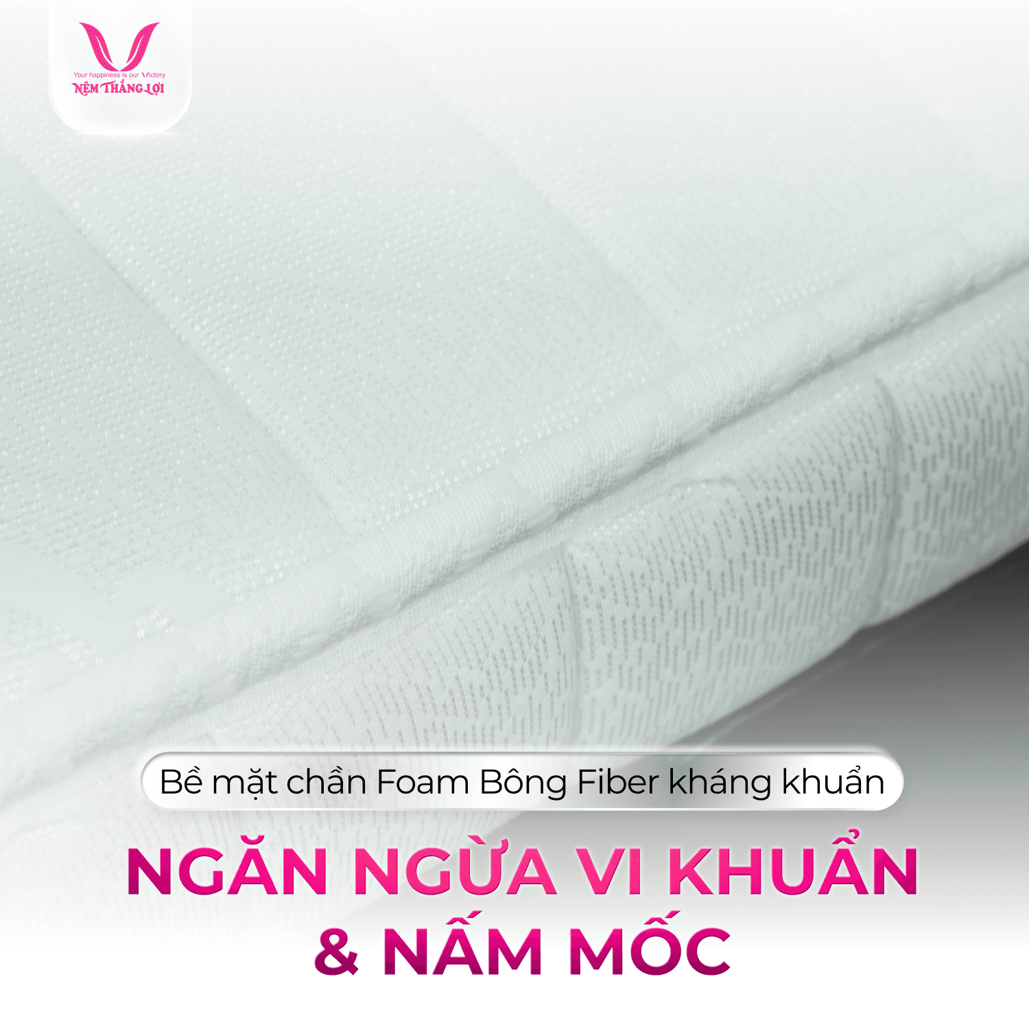 NỆM CAO SU MEMORY FOAM THẮNG LỢI - Ảnh 3