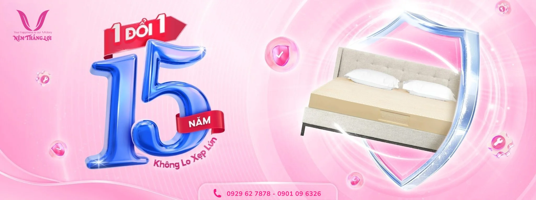 Trả góp Nệm Thắng Lợi